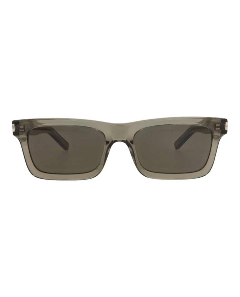 Saint Laurent Square-Frame Recycled Acetate Sunglasses