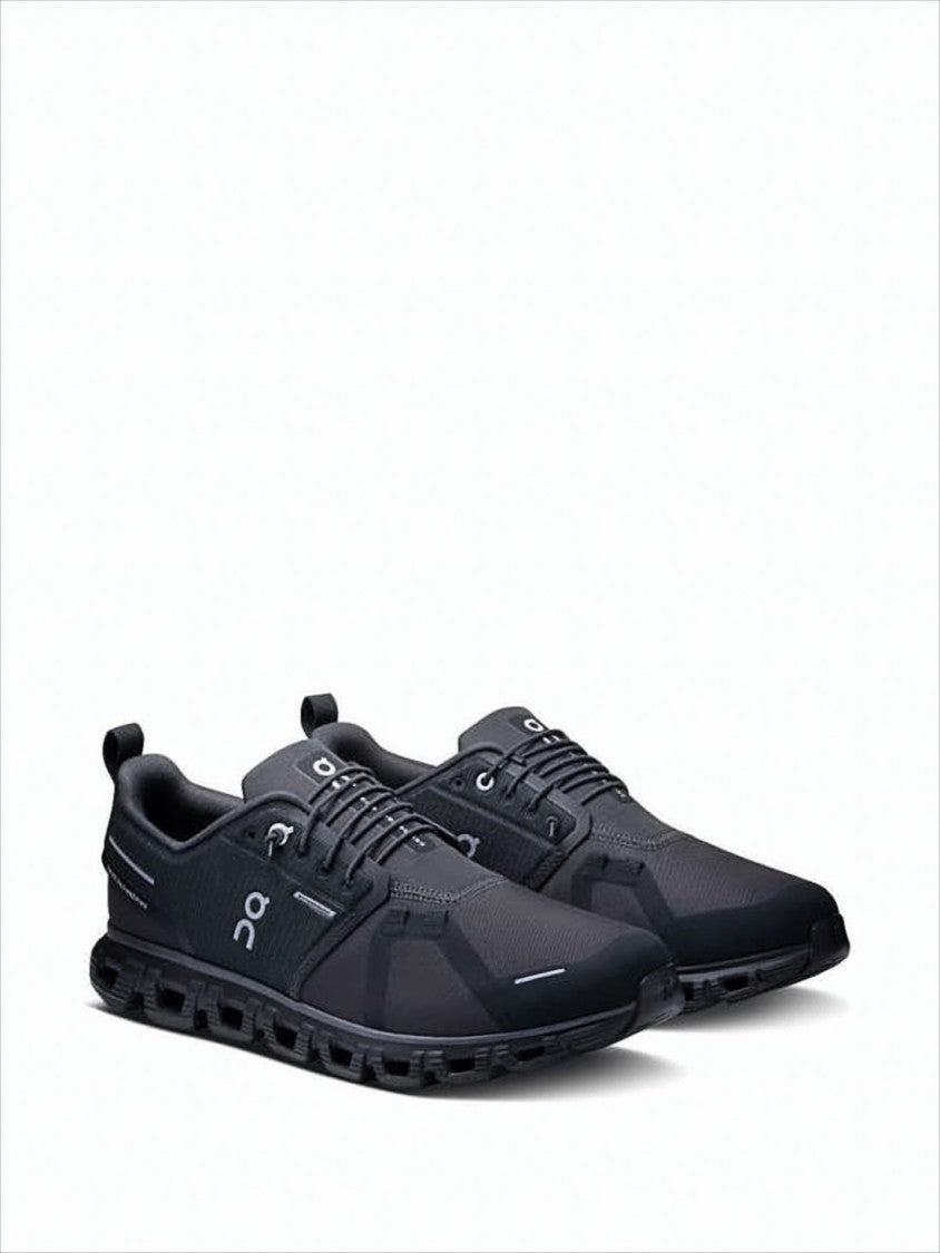 On Running Black Sneakers With Breathable Recycled Polyester Upper