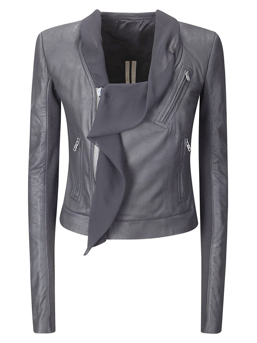 Rick Owens Biker Scarf Jacket