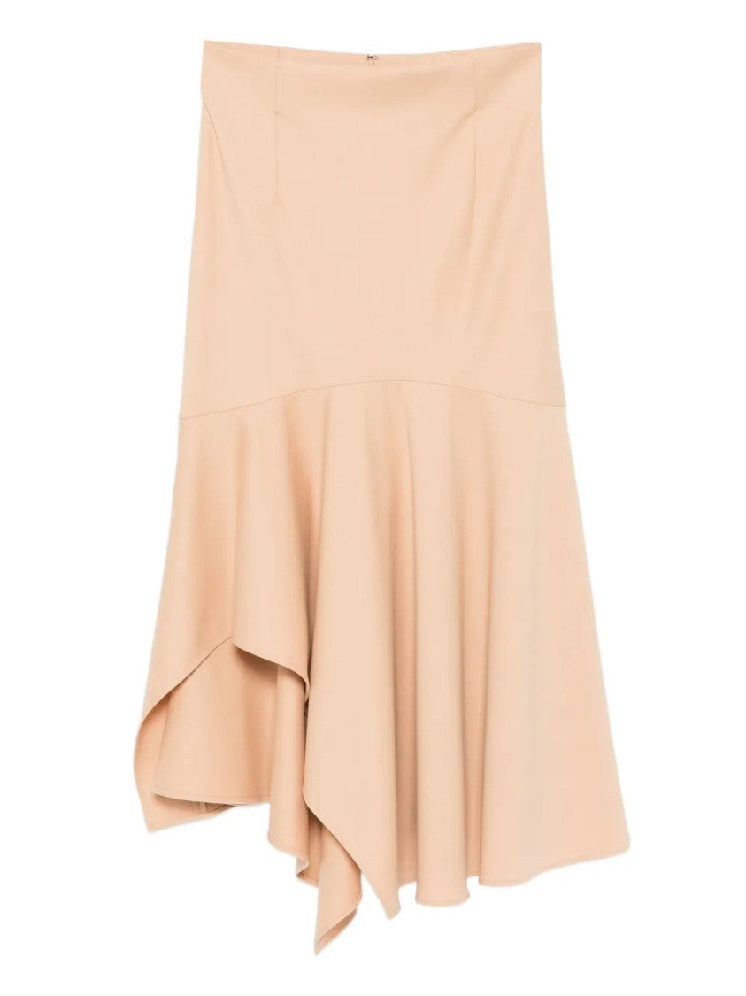 Alberta Ferretti Flowing Silhouette Soft Drape Skirt