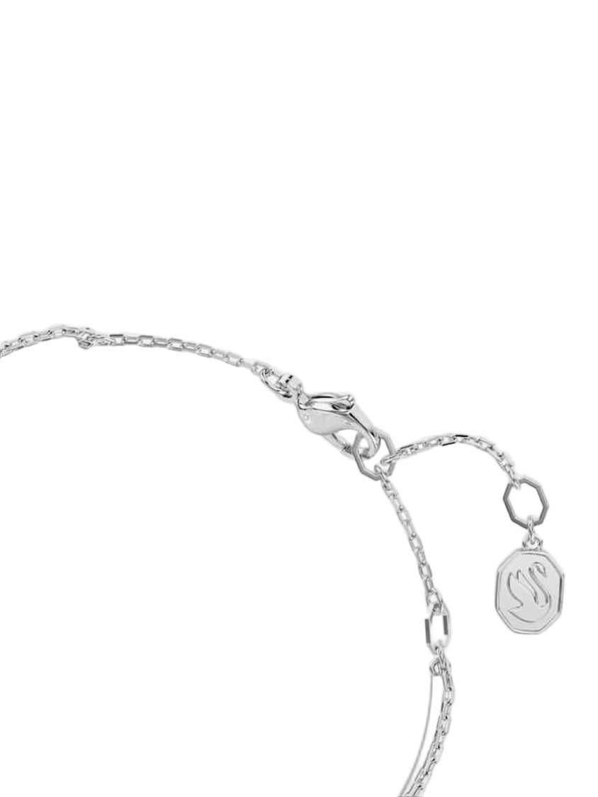 Swarovski Silver Infinity Bracelet With Sparkling Crystals