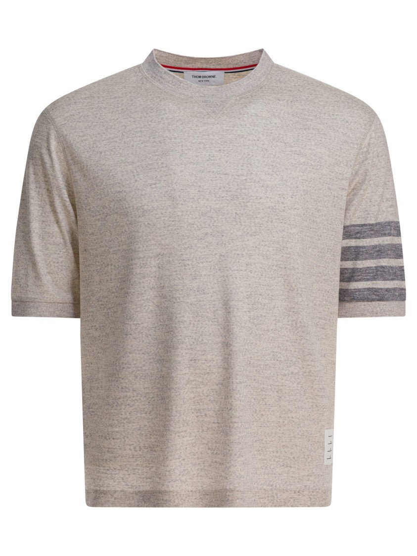 Thom Browne "4Bar" Wool T-Shirt
