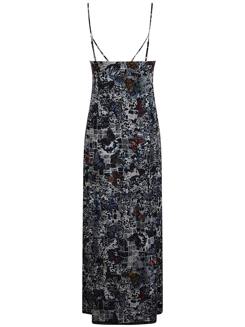 Zadig & Voltaire Ramelil Soft Butterflies Maxi Dress