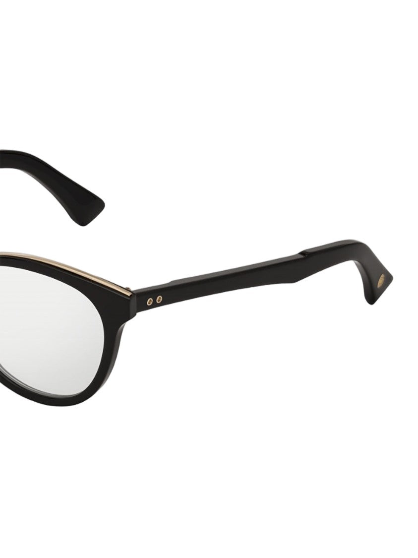 Dita Black Acetate International Fit 49 Mm Optical Frames