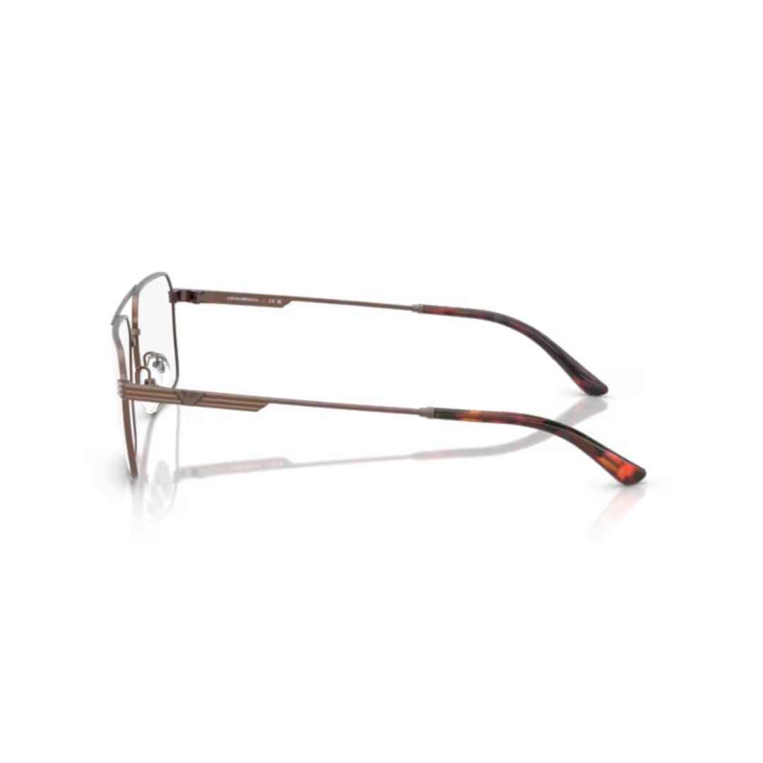 Emporio Armani 0Ea1166 Metal Rectangular Eyeglasses
