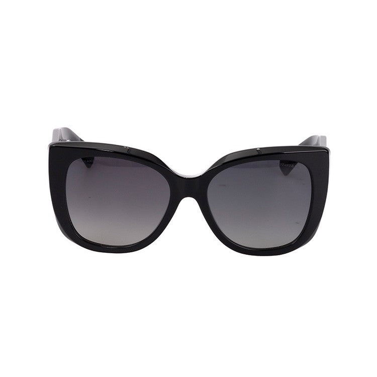 Tiffany & Co. Bold Square Frame Black Acetate Sunglasses