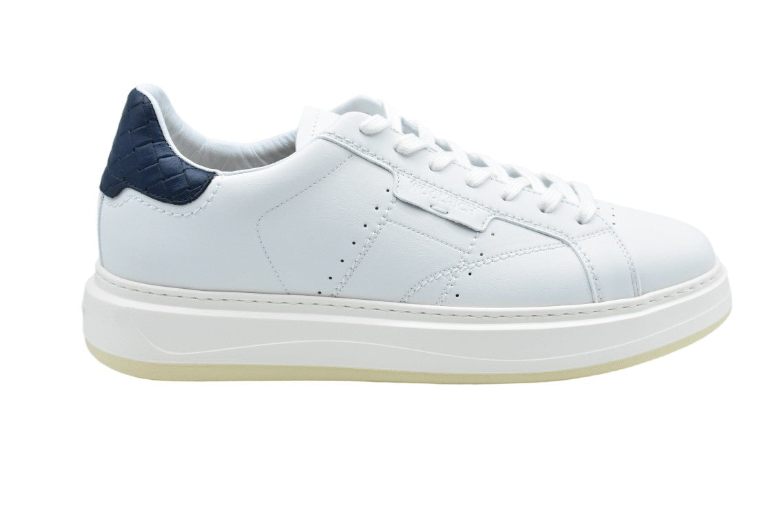 Woolrich Blue White Laced Comfort Versatile Shoes