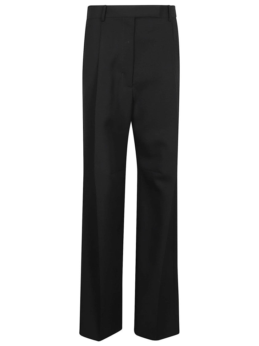 Tom Ford Tailored Straight-Leg Trousers With Concealed Front Fastening
