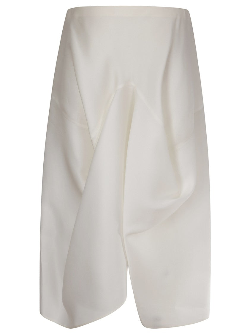 Khaite High Waist. Skirt With Side Zip Fastening