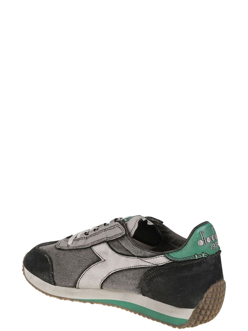 Diadora Equipe Dirty Suede Mesh Low-Profile Sneakers