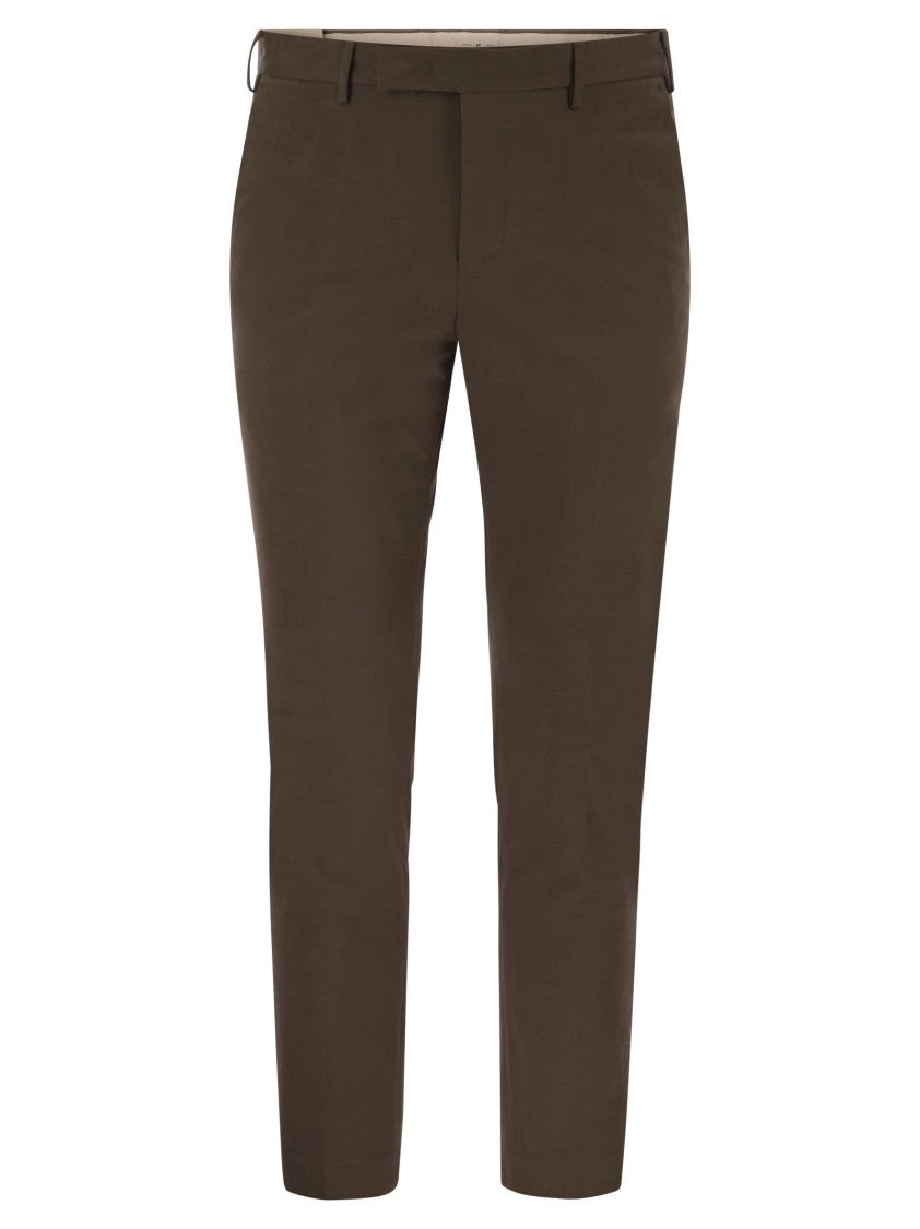 Pt Torino Dieci - Cotton Trousers