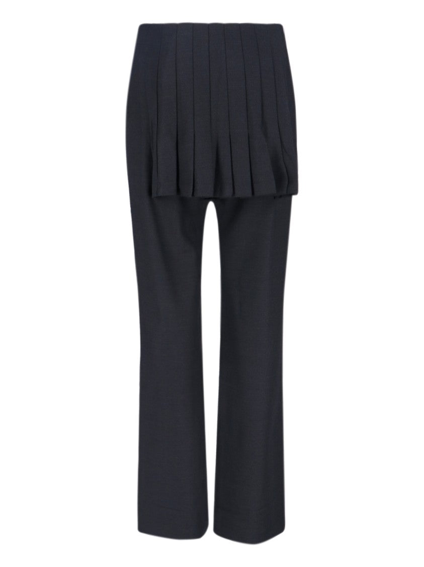 Paloma Wool Tailored Grey Trousers With Smooth Finish