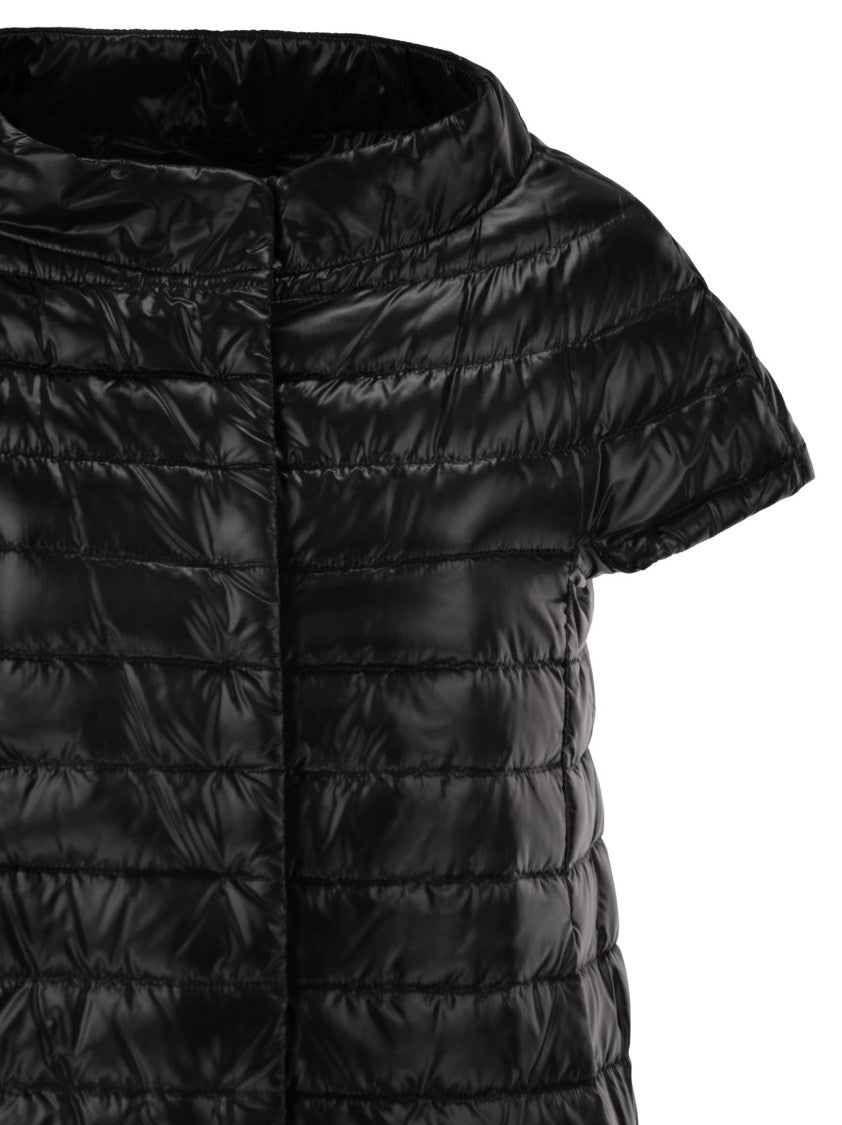 Herno Emilia - Down Jacket With Short Sleeves