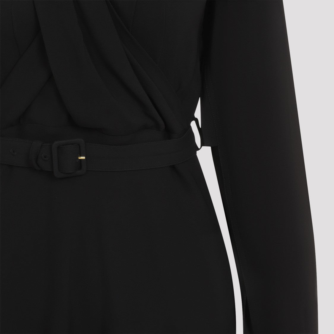 Patou Draped Maxi Day Dress