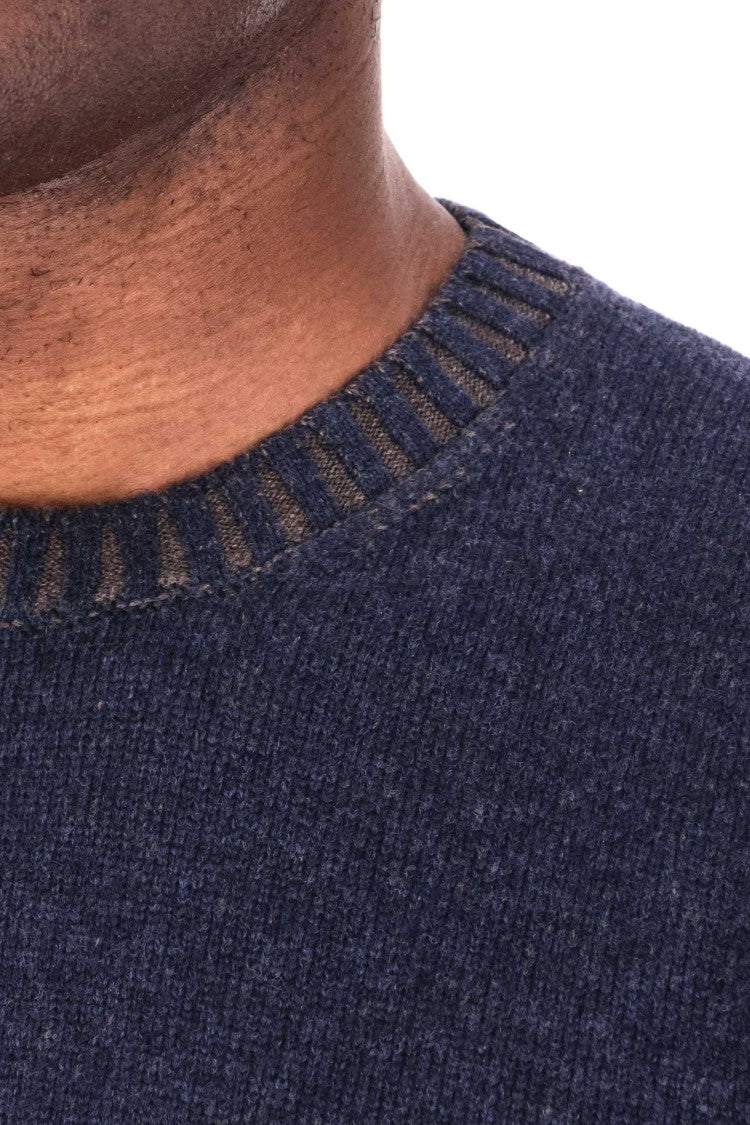 Barba Vanisé Crewneck In Wool-Viscose-Cashmere