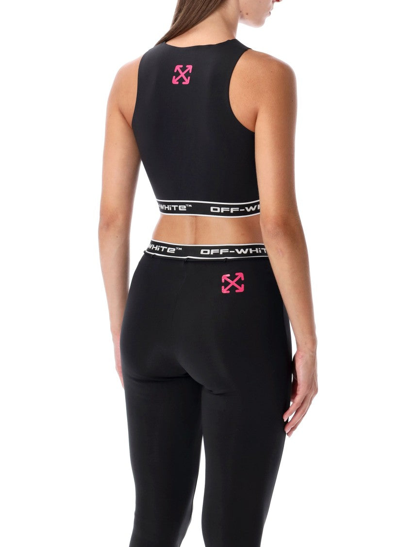 Off-White Active Top Logo Band Cut Out