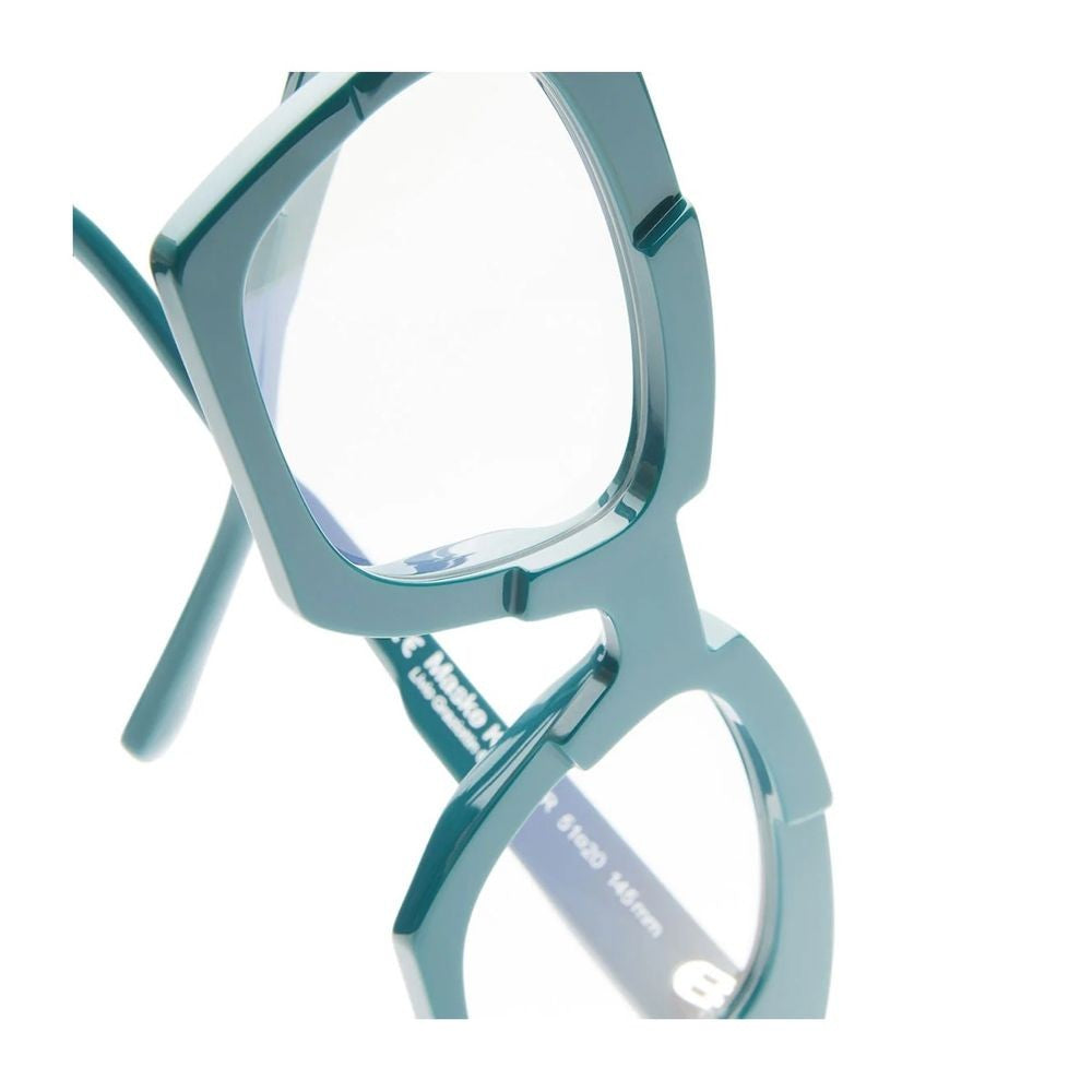 Kuboraum Mask K5 Bold Sculpted Squared Teal Green Kuboraum Eyewear