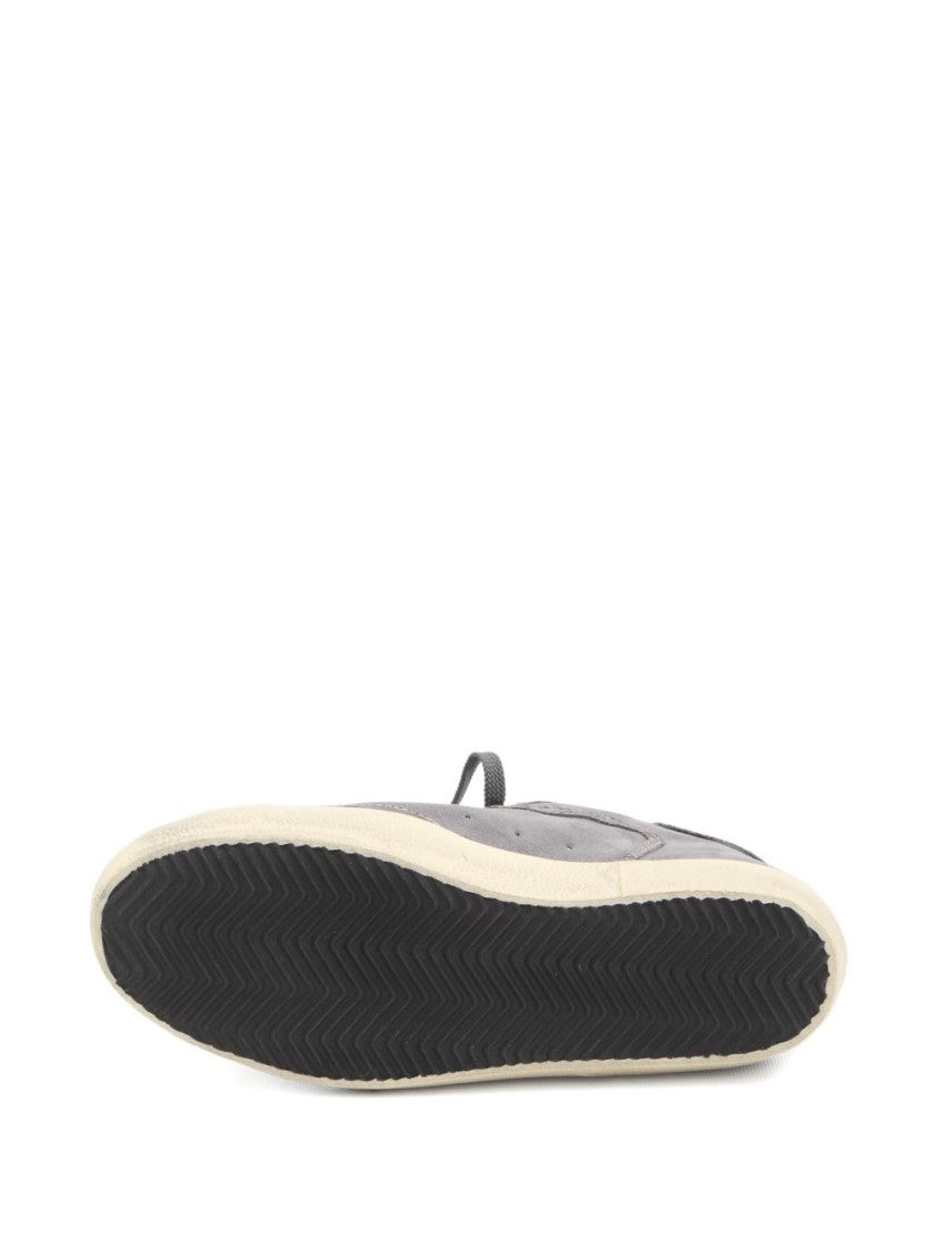 Golden Goose Low-Top Silk And Nylon Sneakers With Glittery Star Detail