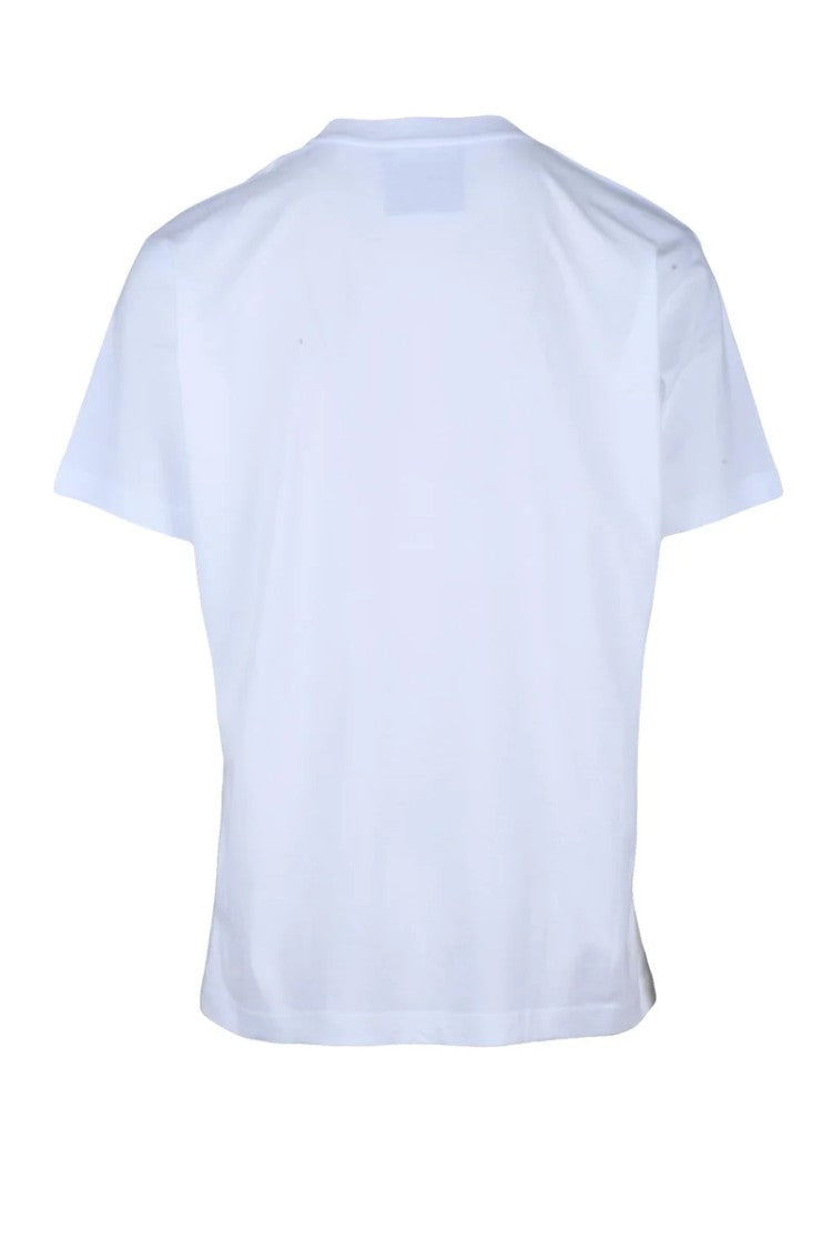Moschino Couture White Cotton T-Shirt