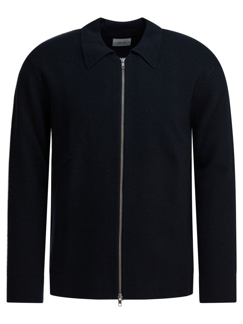 Nn.07 "Harald" Wool Zipper Sweater