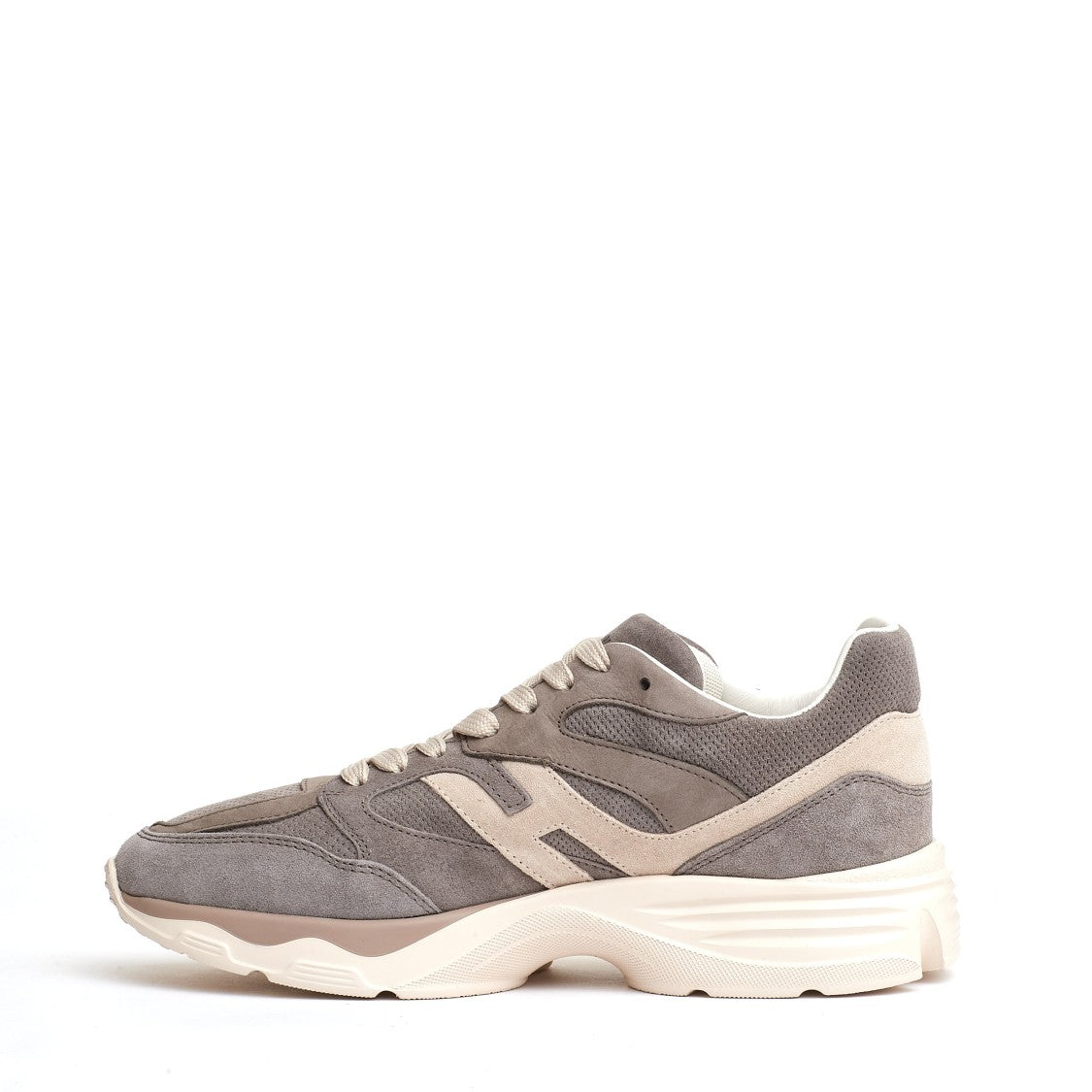 Hogan H665 Running Suede Dove Grey