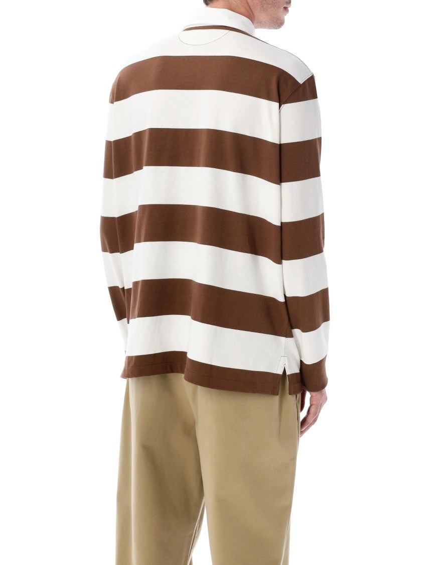 Polo Ralph Lauren Structured Fit Rugby Polo With Traditional Collar