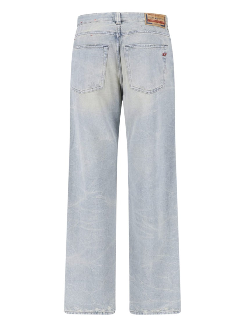 Diesel Light Blue 1988 D-Ark Straight Jeans