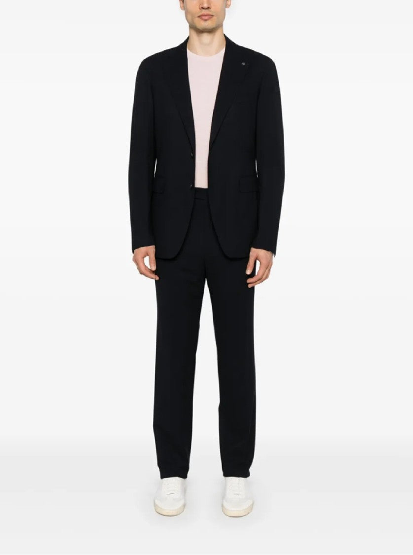 Tagliatore Tailored Black Suit
