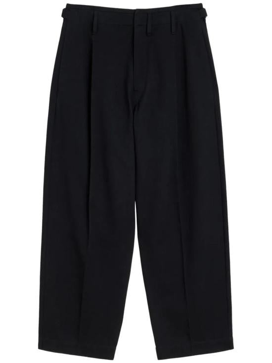 Lemaire Straight-Leg Minimalist Pants With Mid-Rise Waist