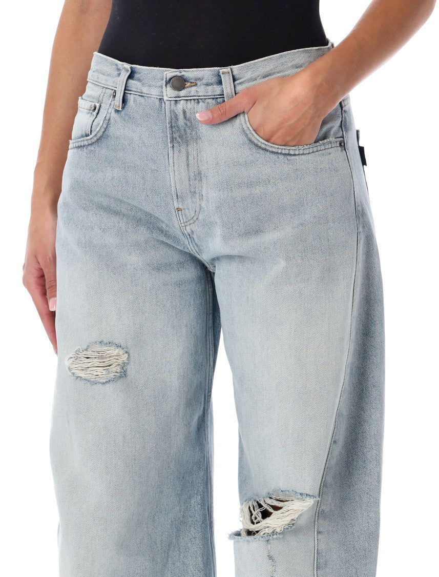 Haikure Clyde Double Broken Marfa Blue Relaxed Jeans