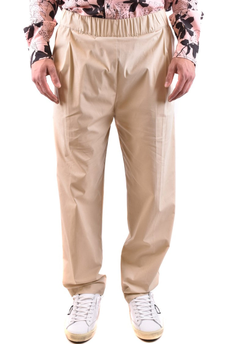 Laneus Sky Blue Relaxed Fit Trousers