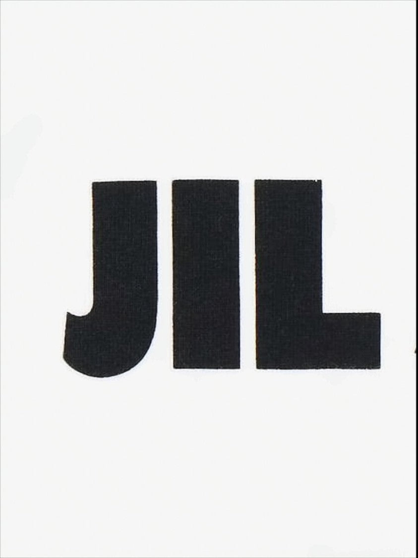 Jil Sander Minimalist Long-Sleeve White T-Shirt With Bold Logo