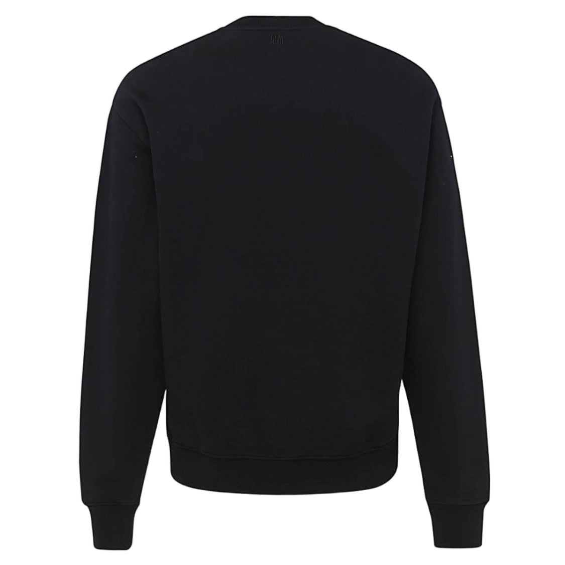 Ami Paris Crewneck Sweater With Embroidered Heart Detail