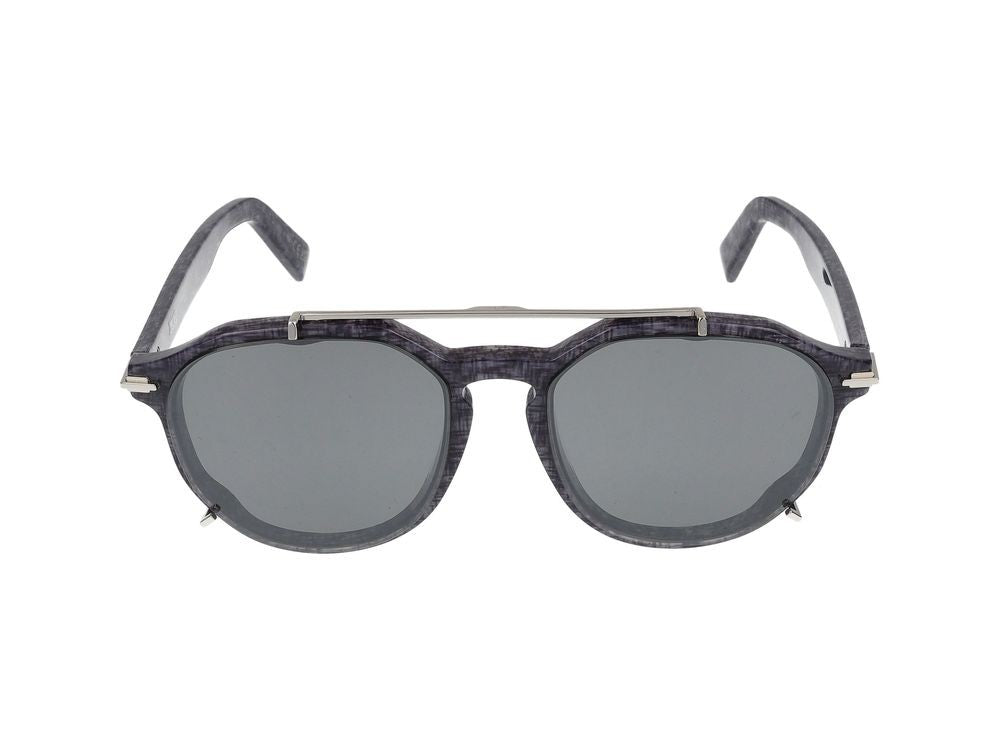 Dior Black Ri Angular Sunglasses