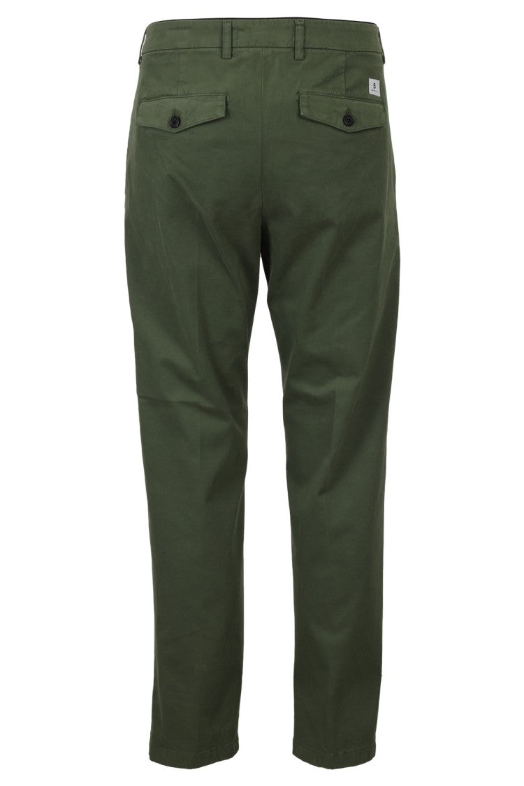 Department 5 Military Green Chinos With Front Pleats