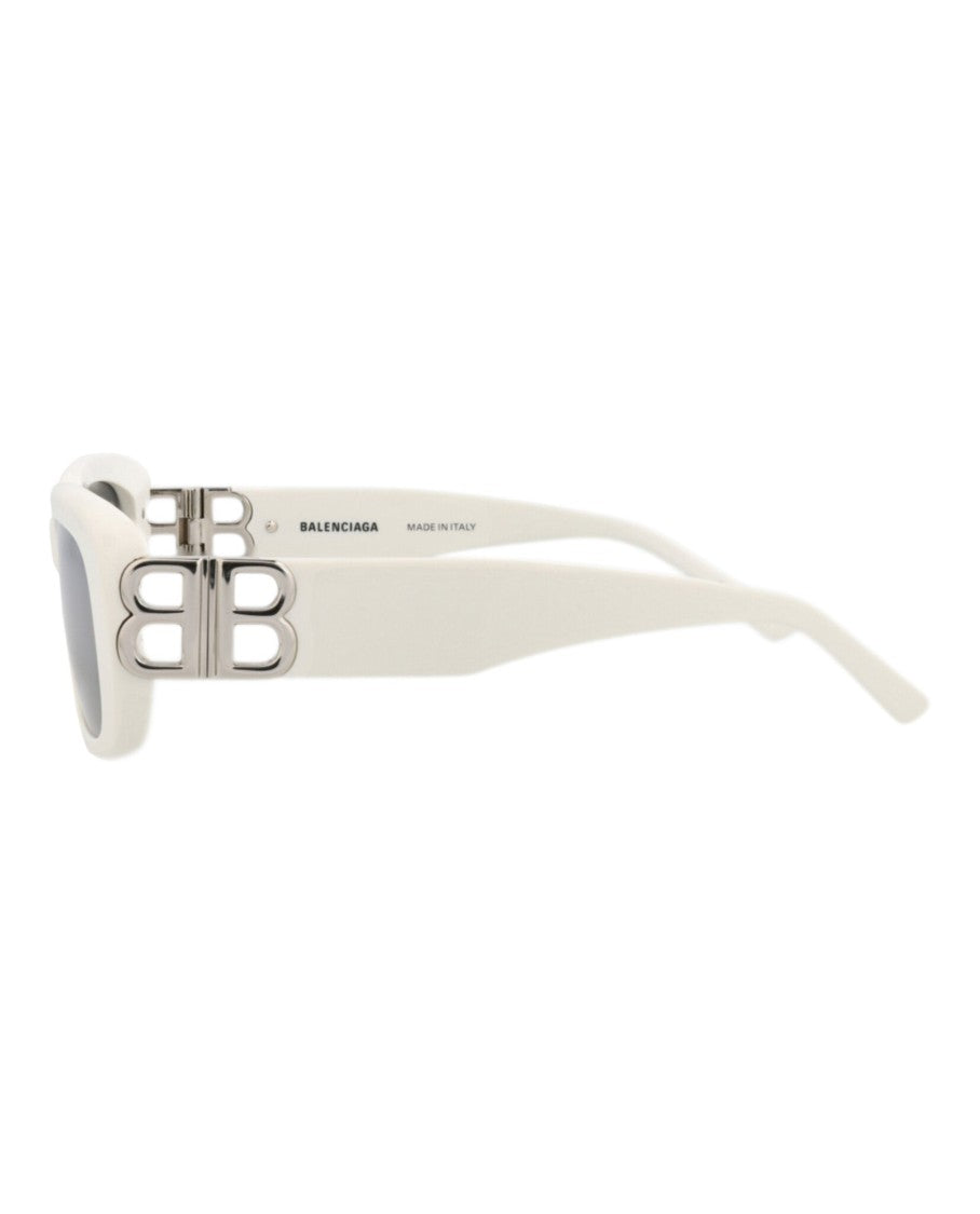 Balenciaga Square-Frame Recycled Acetate Sunglasses With Cutout Accents