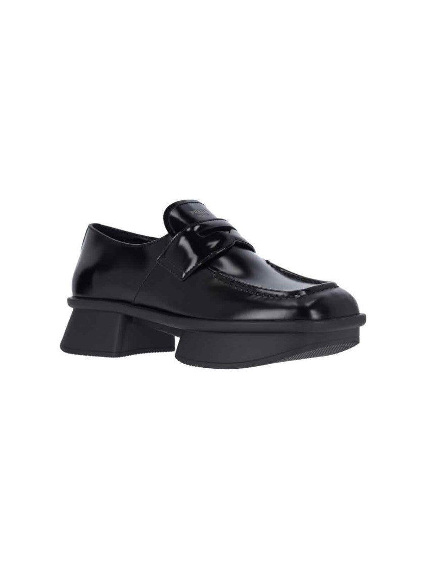 Prada "Equal" Loafers – Black