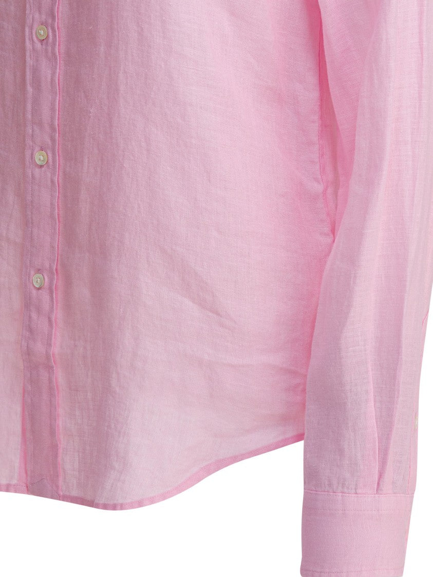 Polo Ralph Lauren Classic-Fit Linen Shirt With Pointed Collar