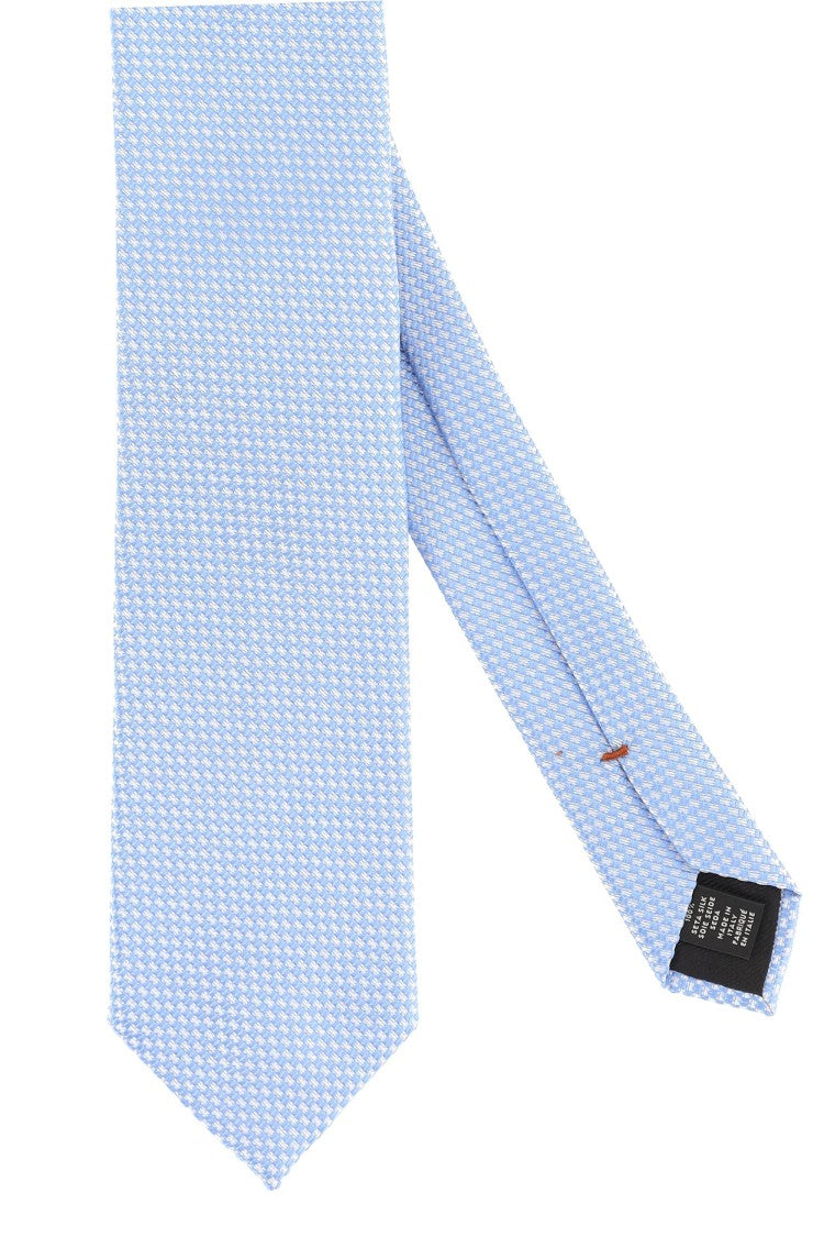 Zegna Pure Silk Textured Knit Tie
