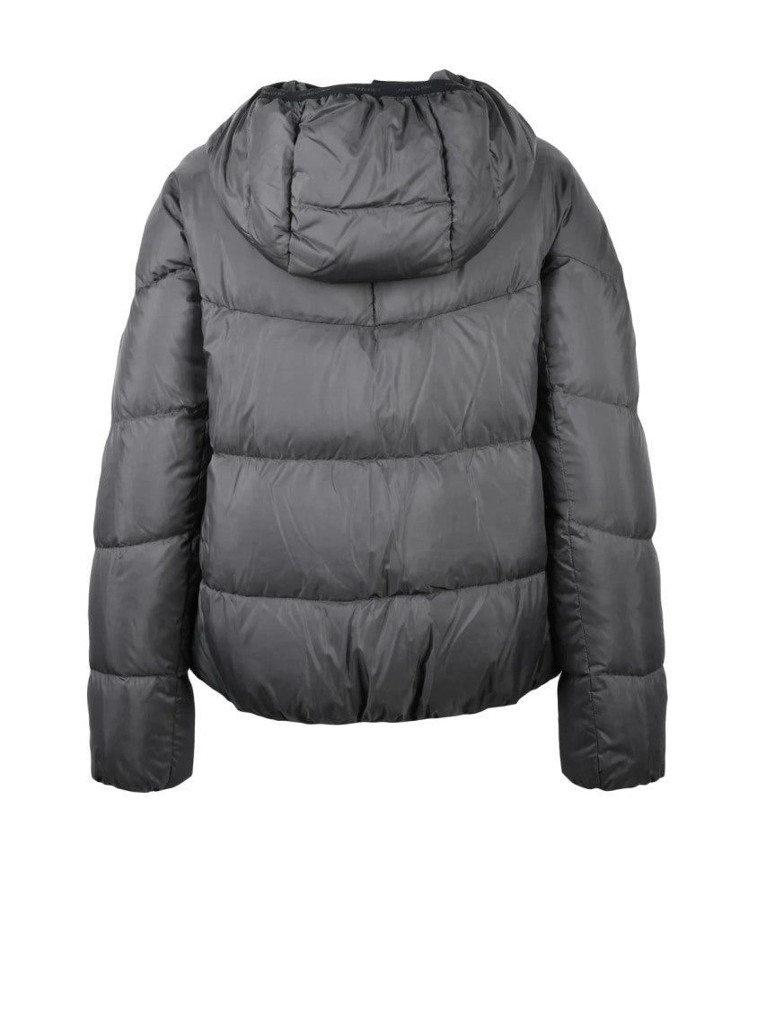 Peuterey Military Green Carena Hooded Quilted Down Jacket