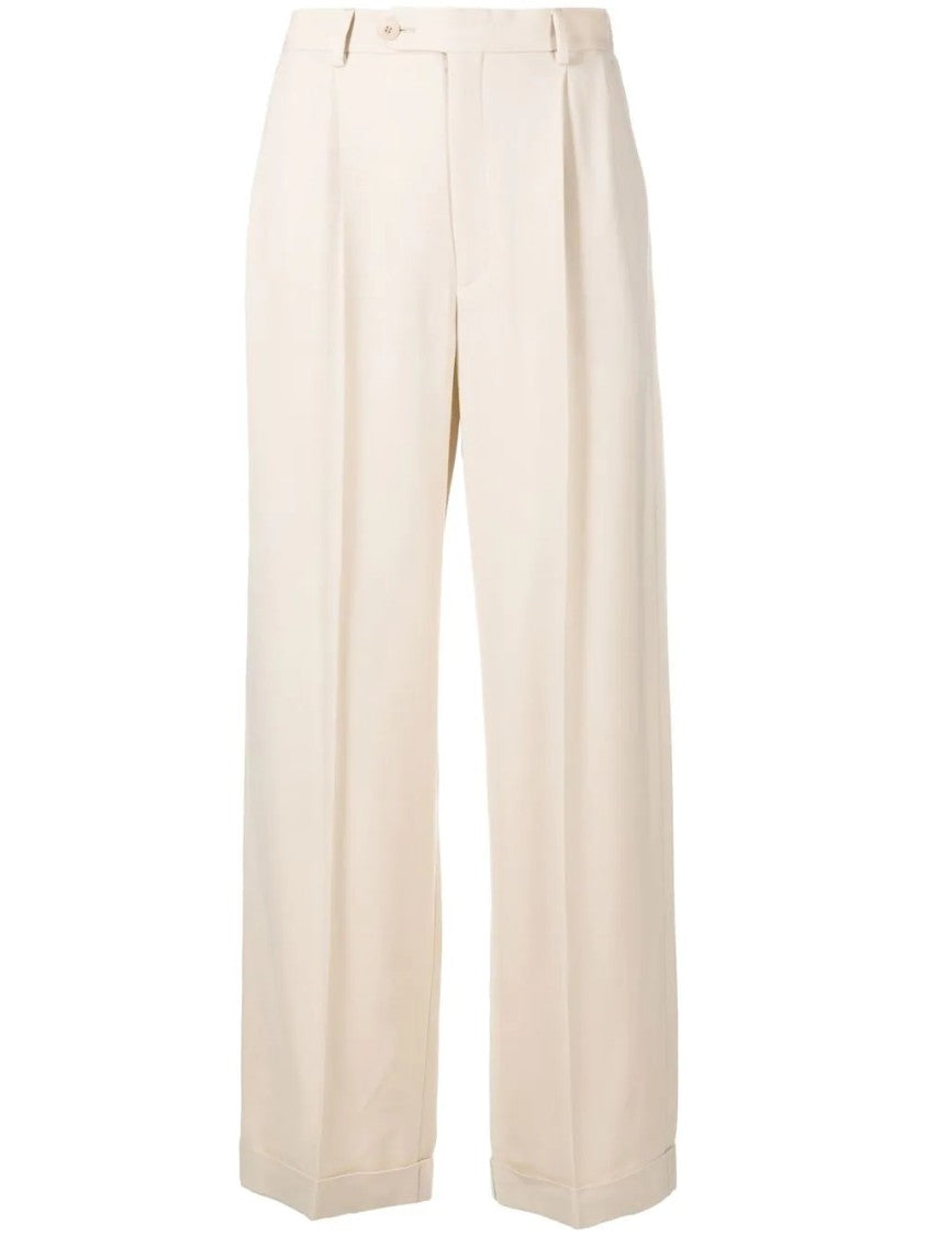 A.P.C. Beige Melissa Wide-Leg Pants