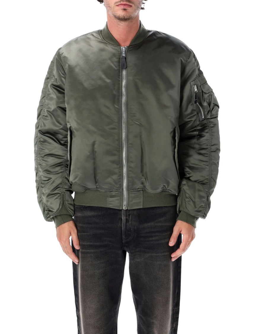 Alpha Industries Shiny Ma-1 Uv Utility Bomber Jacket