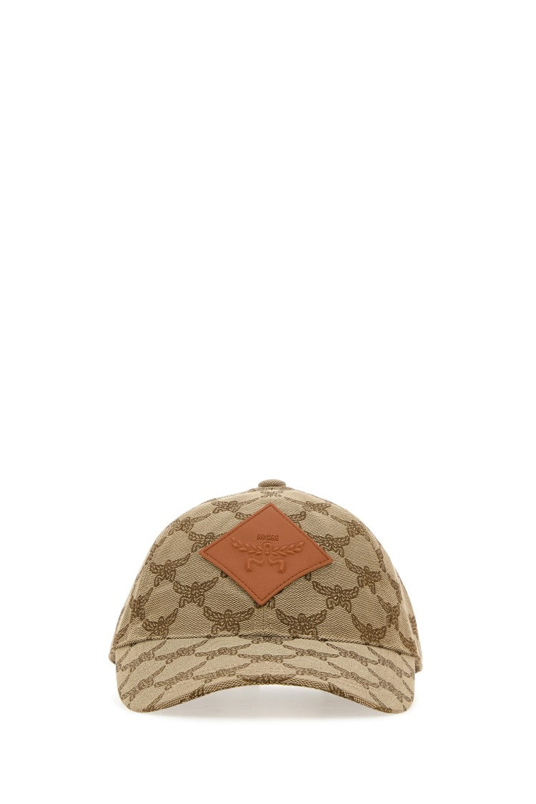 Mcm Structured Cap With Classic Curved Brim