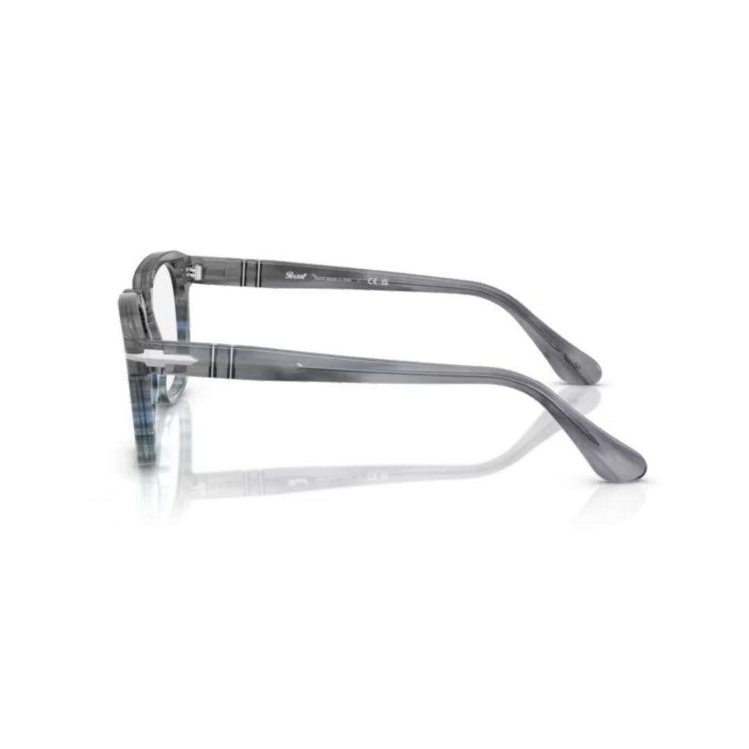 Persol 0Po3376v Translucent Acetate Eyeglasses With Gradient Finish