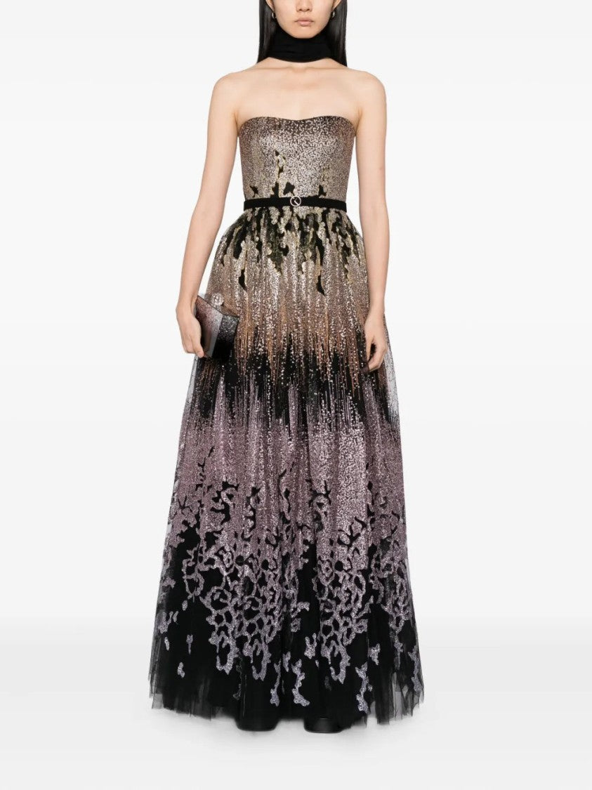Saiid Kobeisy Long Embellished Gown