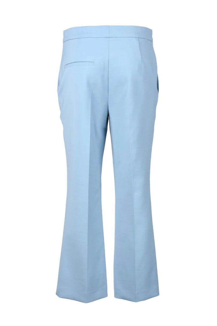 Rochas Women's Trousers Light Blue