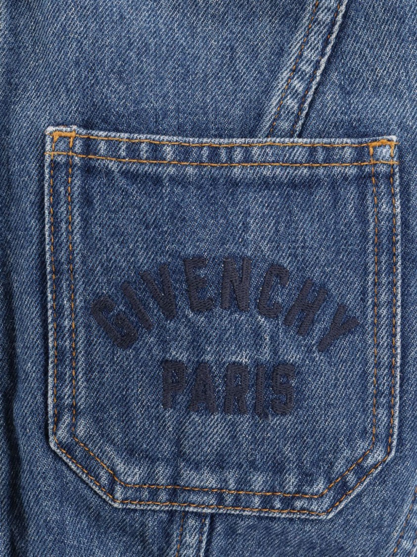 Givenchy Cropped Denim Jacket