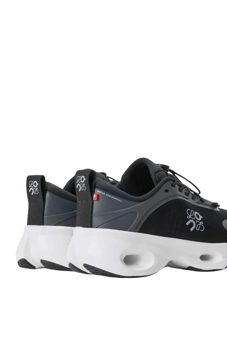 Loewe Sleek Black Mesh Sneakers