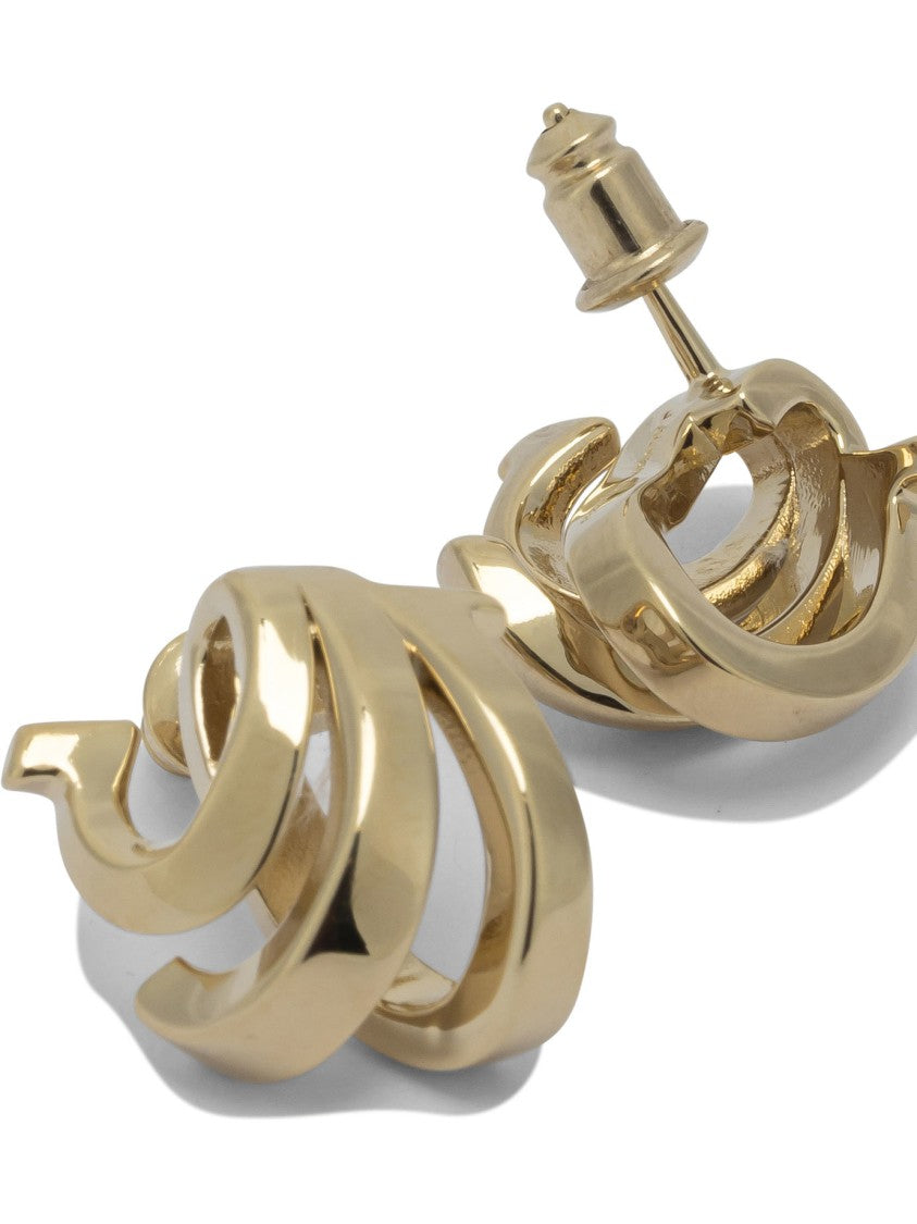 Ferragamo "Triplo Gancini" Earrings