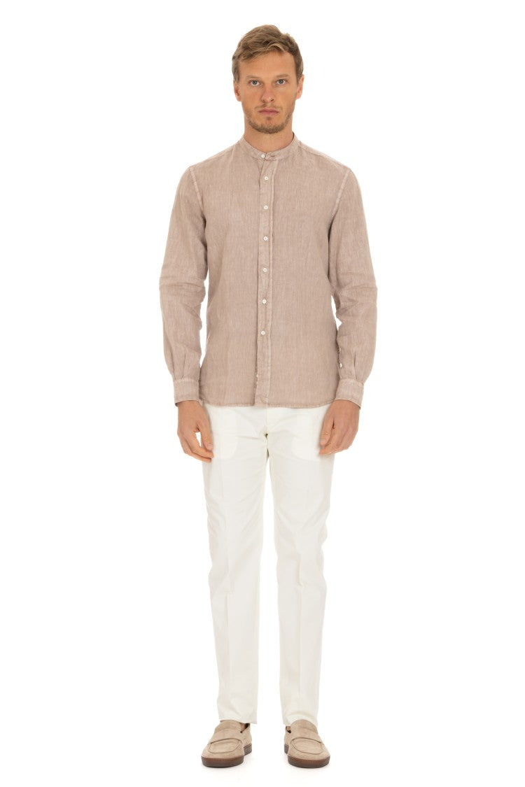 Aspesi Korean Collar Linen Shirt